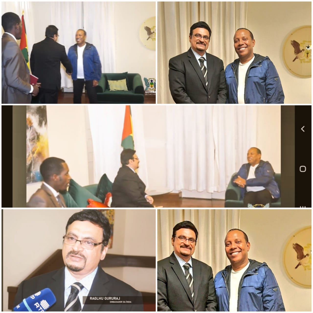 Meeting of Ambassador with Prime Minister Mr. Patrice Trovoada on November 25 2022